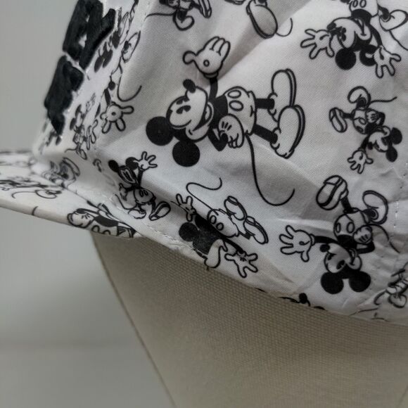 Mickey Mouse Snapback Hat Multi Adult 57-60cm Embroidered All Over Print - Picture 4 of 10